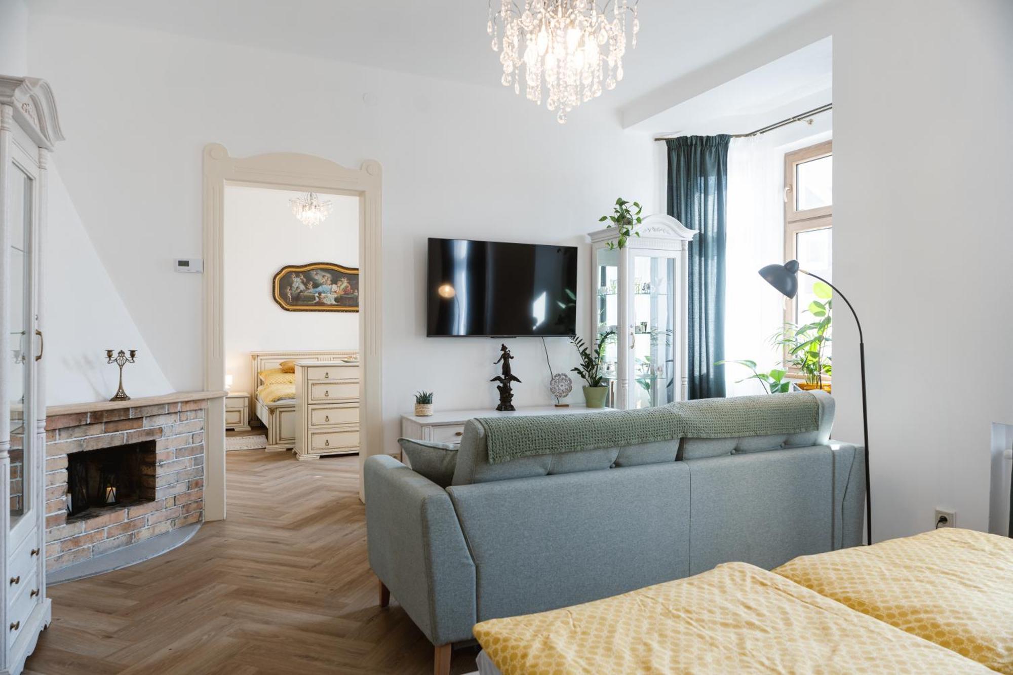 Franz Josef Apartmany, Apartman Zita Дечин Экстерьер фото